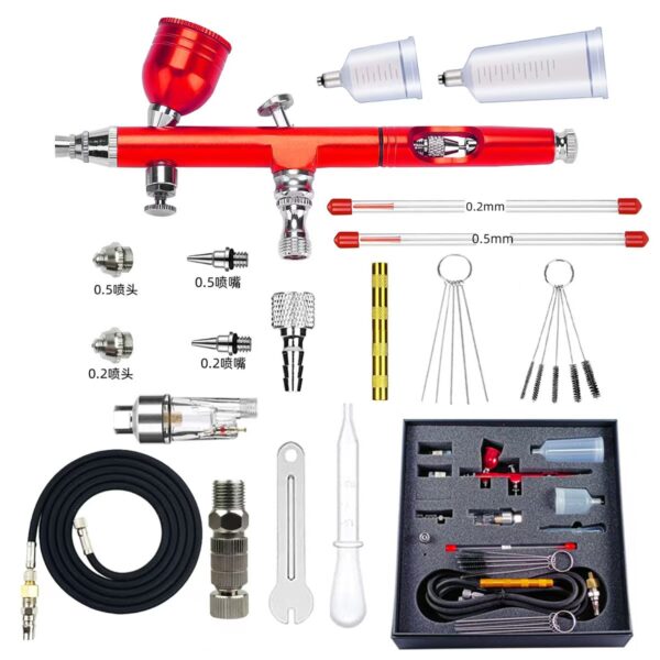 AR180 Spray Pen Coloring and Painting Car Spray Paint Pen Nail Art Tattoo DIY Airbrush Gun Caliber 0.3 0.5mm