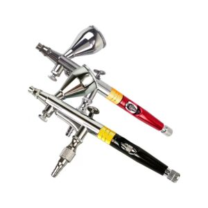 Airbrush 0.3mm Diameter Nozzle Gravity Feed Dual Action Airbrush New Design Spray Gun for Art Craft Model Tattoo Painting