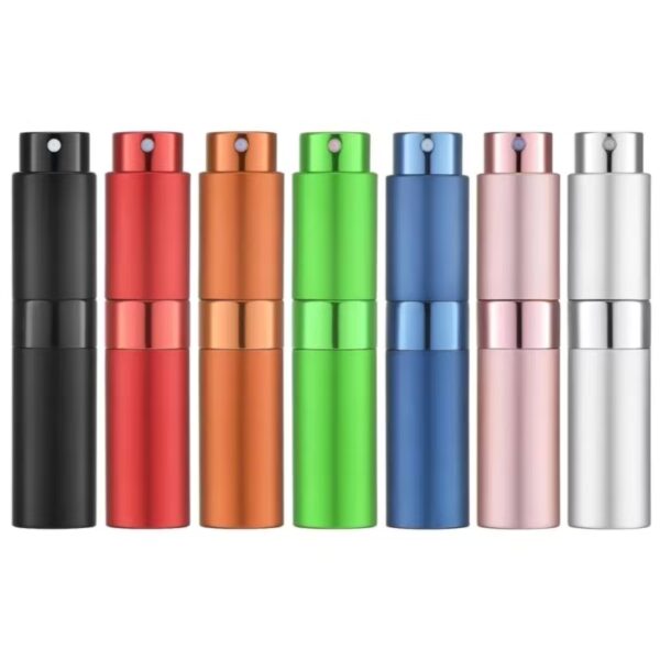 10ml Rotate Atomizer Perfume Bottle Spray Bottle for Travel Empty Cologne Dispenser Portable Perfume Sprayer