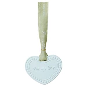 Gypsum Scented Sachet Fragrance Sachet Wardrobe Car Air Freshener Hanging Aromatherapy Heart Shape Tablet for Clothes Storage Living Room Perfume Diffuser