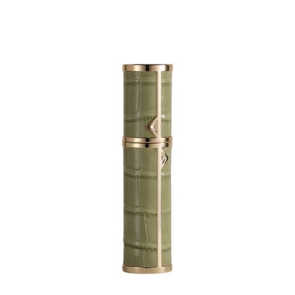 Elegant 5ml Empty Perfume Atomizer Alligator Pattern Travel Refillable Mini Cologne Dispenser Fragrances Perfumes Bottle Pocket Perfume Sprayer Gift